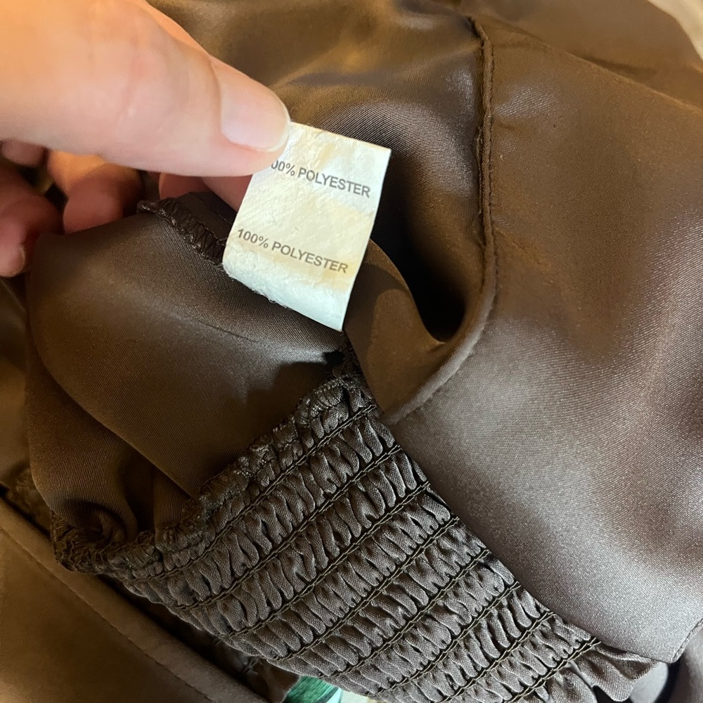 Ramy Brook Chocolate Pauline Puff Sleeve Blouse ::: current retail $375 - Picture 16 of 16